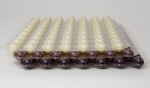 189 Stk. 3-Set MINI Schokoladenherz Hohlkörper gemischt